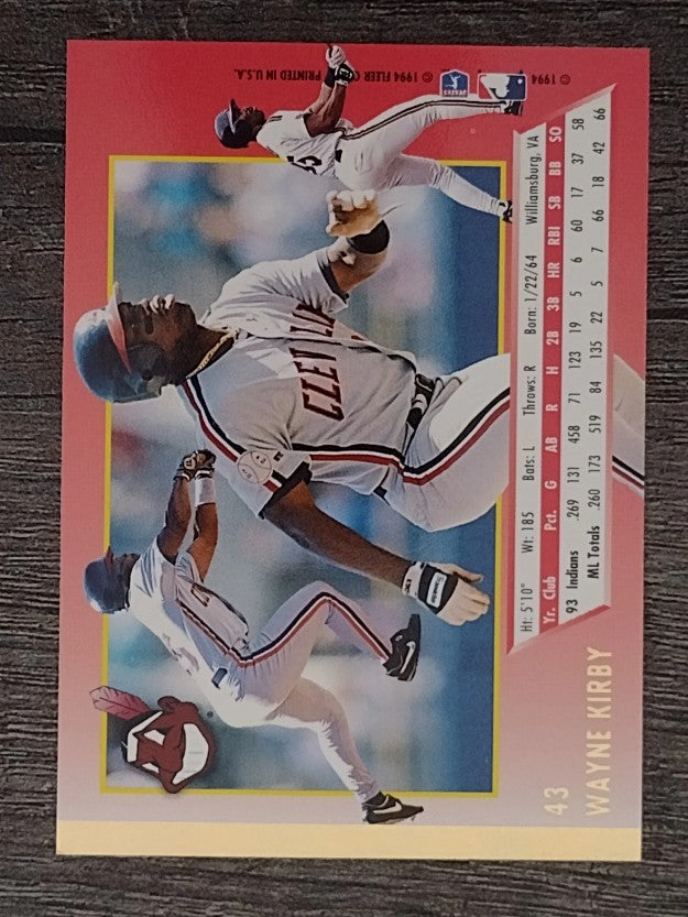 1994 Ultra #43 Wayne Kirby