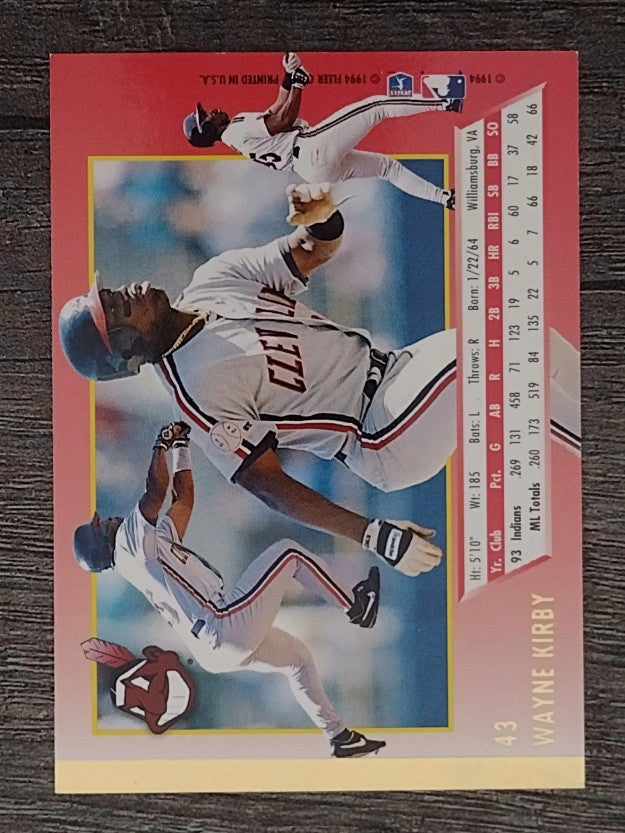 1994 Ultra #43 Wayne Kirby