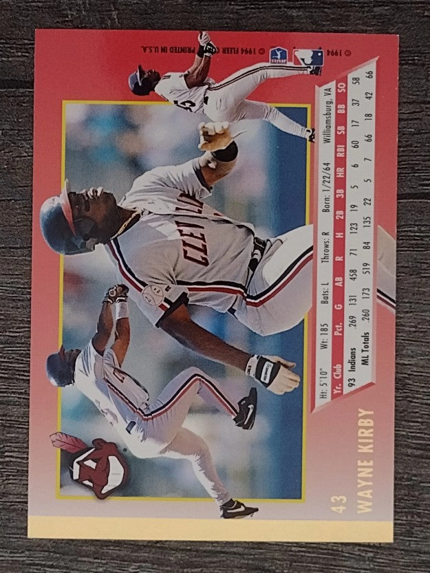 1994 Ultra #43 Wayne Kirby