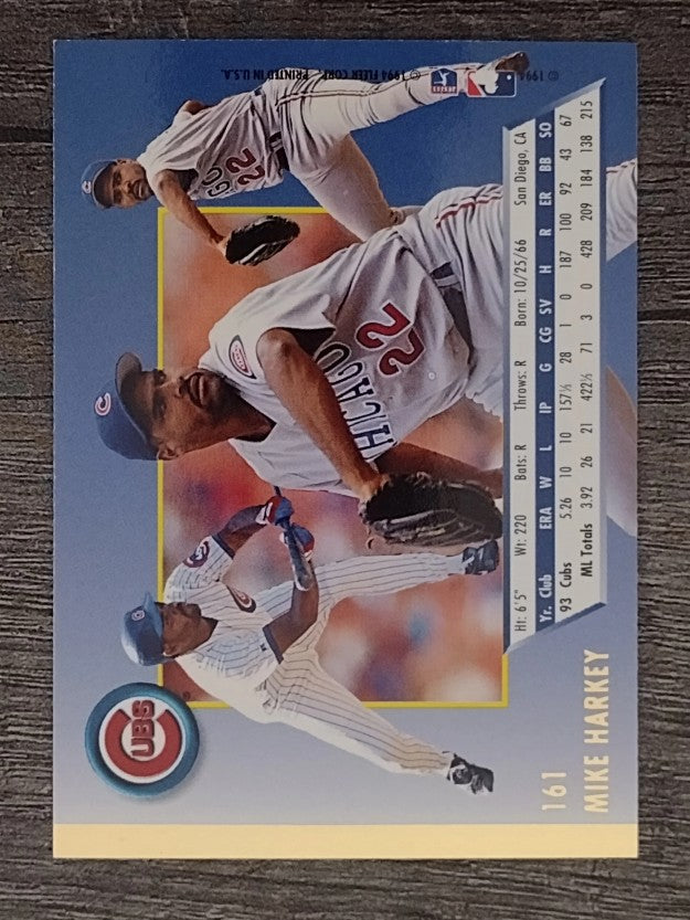 1994 Ultra #161 Mike Harkey