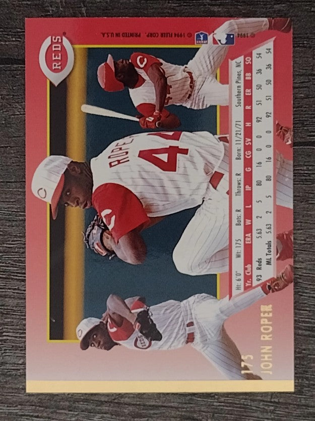 1994 Ultra #175 John Roper