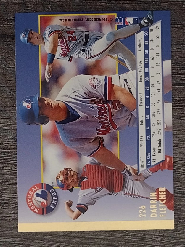 1994 Ultra #226 Darrin Fletcher