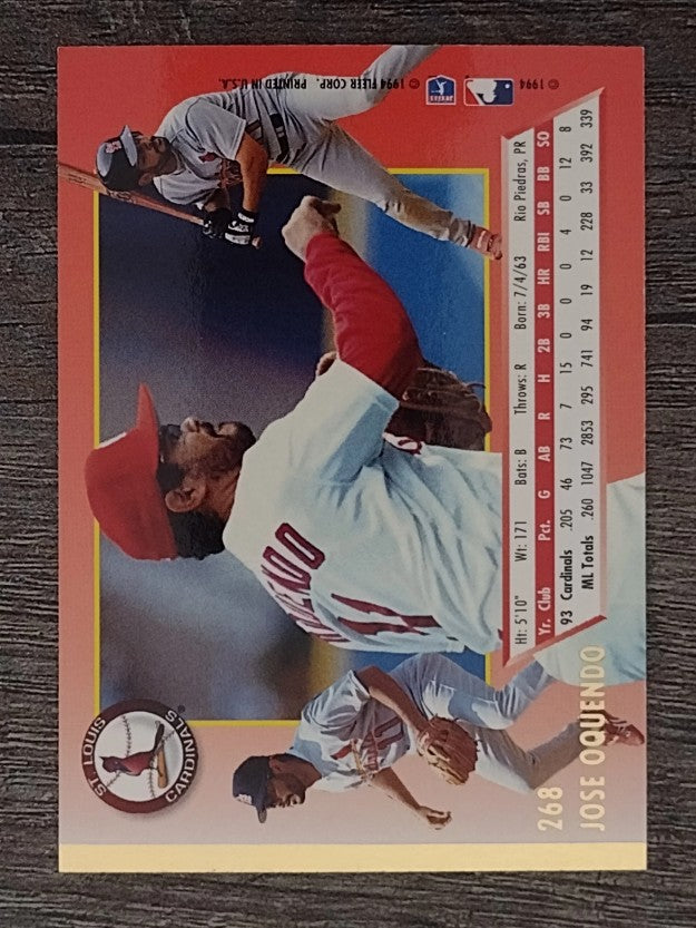 1994 Ultra #268 Jose Oquendo