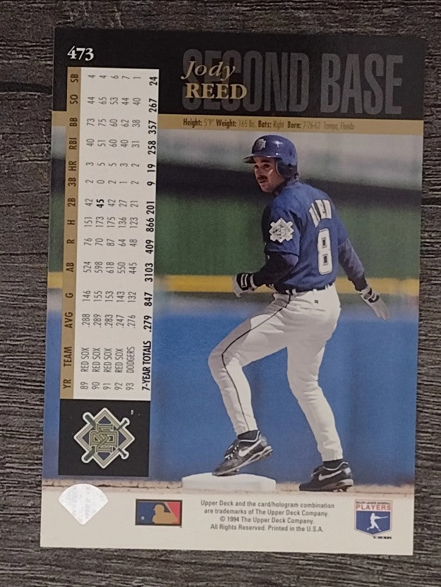 1994 Upper Deck #473 Jody Reed