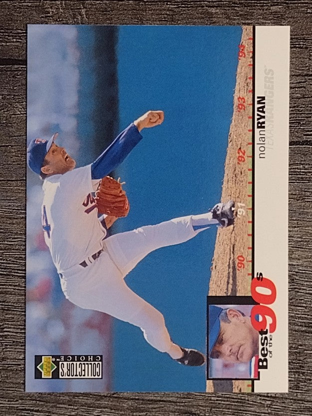 1995 Collector's Choice #52 Nolan Ryan B90