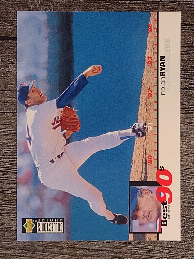 1995 Collector's Choice #52 Nolan Ryan B90