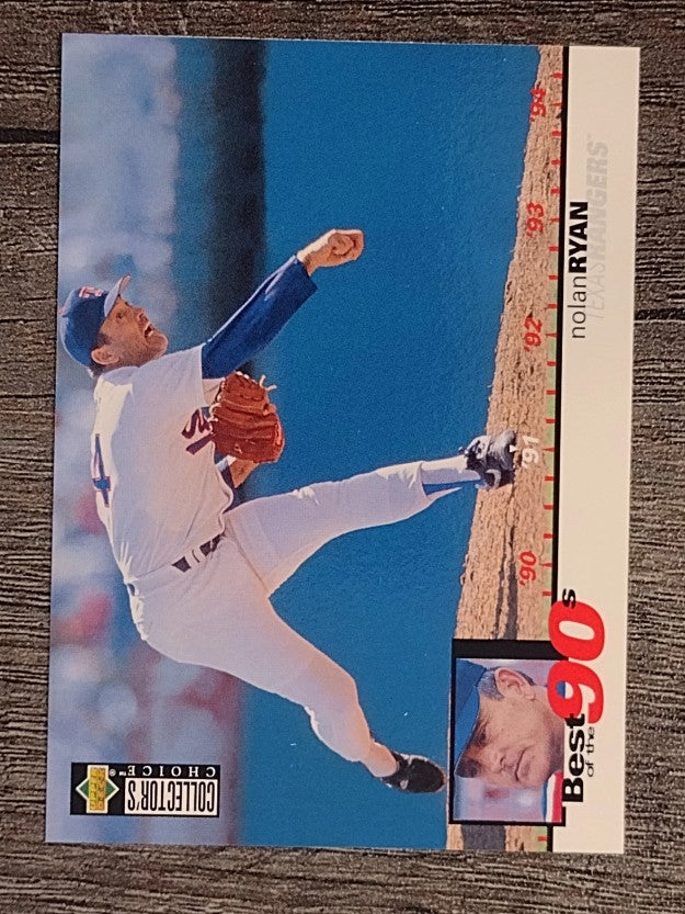 1995 Collector's Choice #52 Nolan Ryan B90