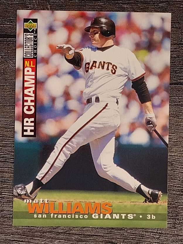 1995 Collector's Choice #71 Matt Williams