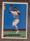 1995 Collector's Choice #125 Rickey Henderson