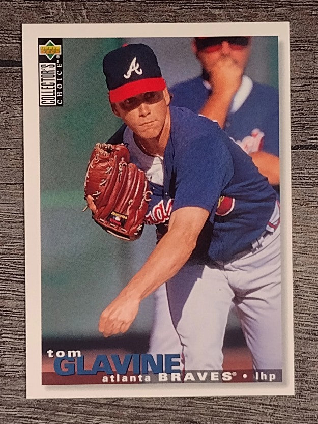 1995 Collector's Choice #165 Tom Glavine
