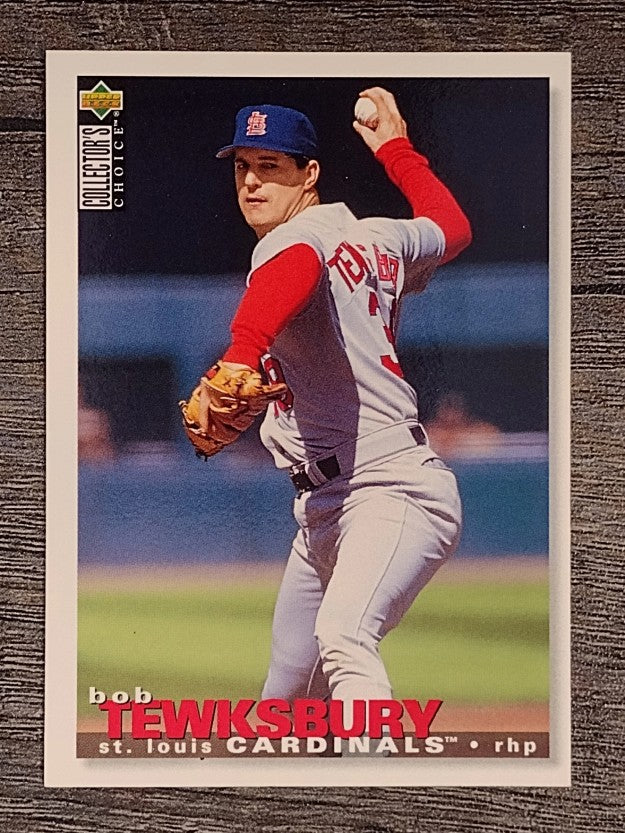 1995 Collector's Choice #187 Bob Tewksbury