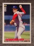 1995 Collector's Choice #187 Bob Tewksbury