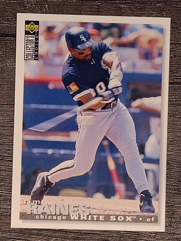 1995 Collector's Choice #495 Tim Raines
