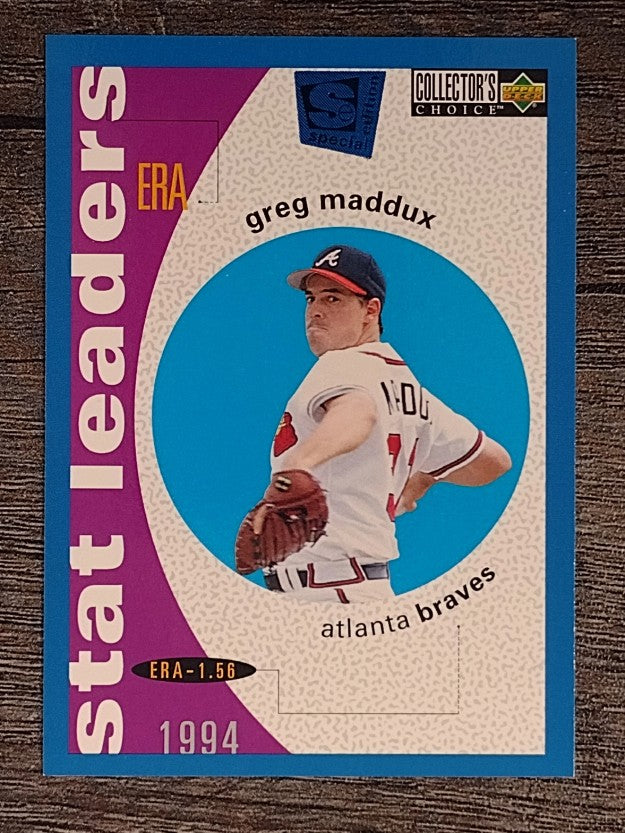 1995 Collector's Choice SE #142 Greg Maddux STL