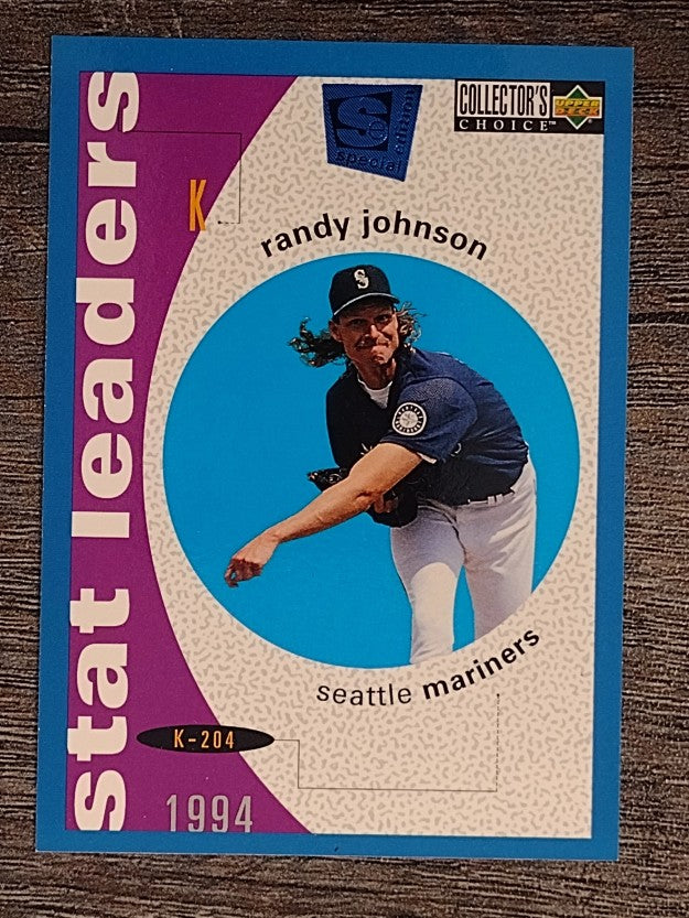 1995 Collector's Choice SE #143 Randy Johnson STL