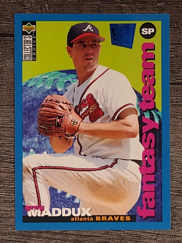 1995 Collector's Choice SE #249 Greg Maddux FT