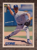 1995 Collector's Choice Trade Cards #TC2 David Cone