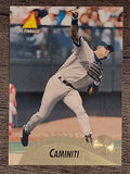 1995 Pinnacle #82 Ken Caminiti