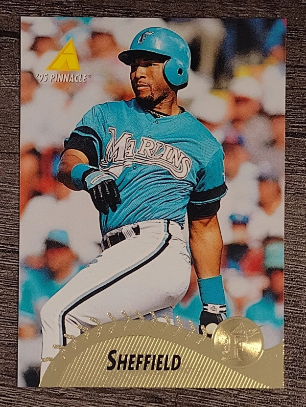 1995 Pinnacle #119 Gary Sheffield