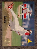 1995 Pinnacle #189 Kenny Lofton