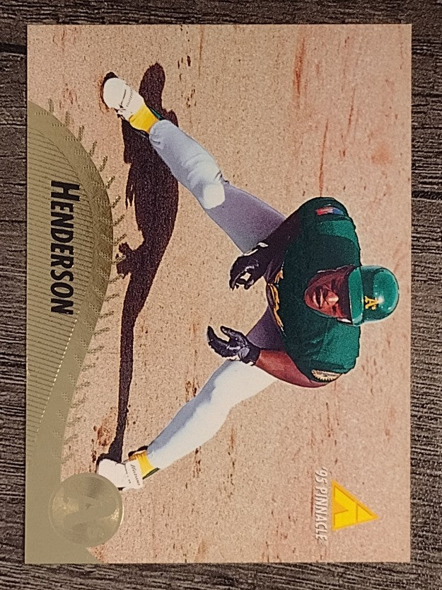 1995 Pinnacle #201 Rickey Henderson
