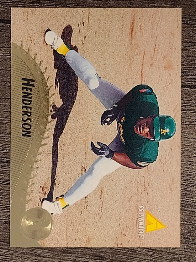 1995 Pinnacle #201 Rickey Henderson