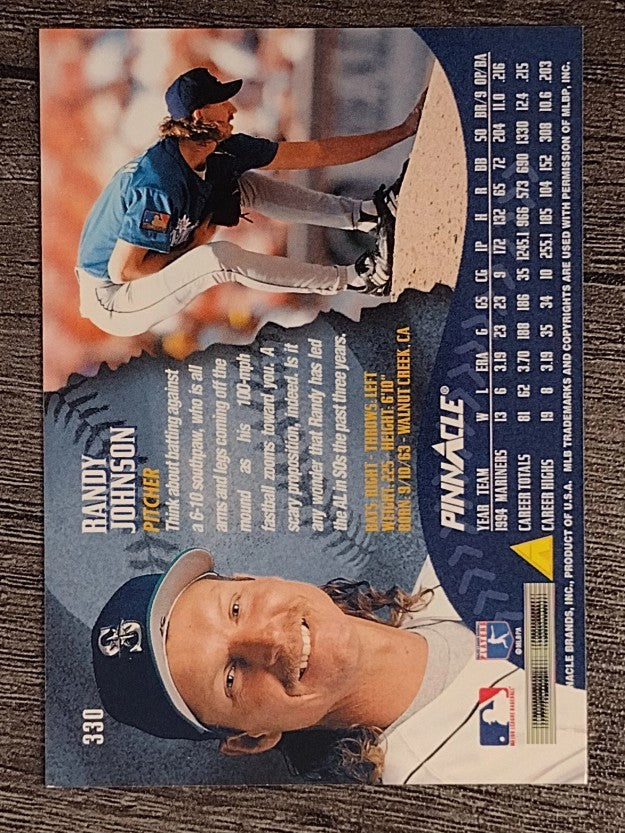 1995 Pinnacle #330 Randy Johnson