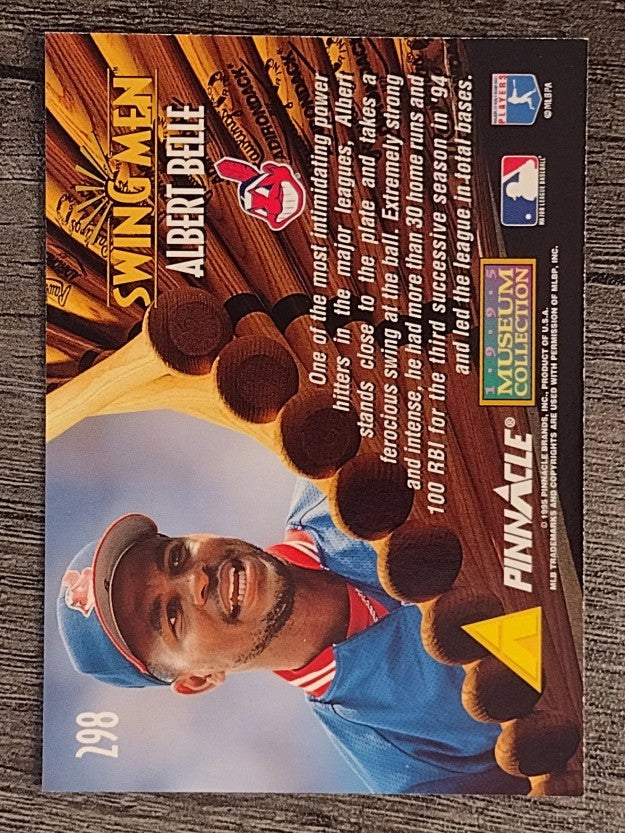 1995 Pinnacle Museum Collection #298 Albert Belle SM