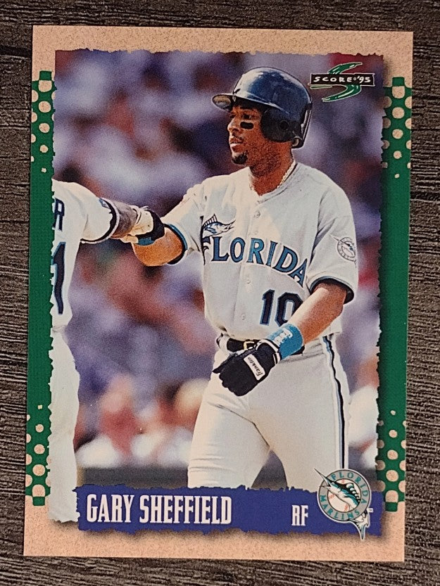 1995 Score #340 Gary Sheffield