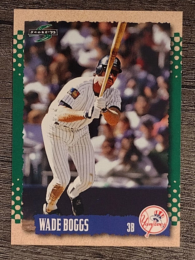 1995 Score #349 Wade Boggs