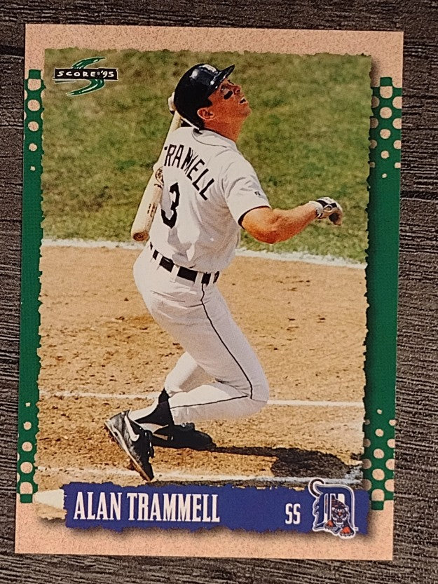 1995 Score #383 Alan Trammell