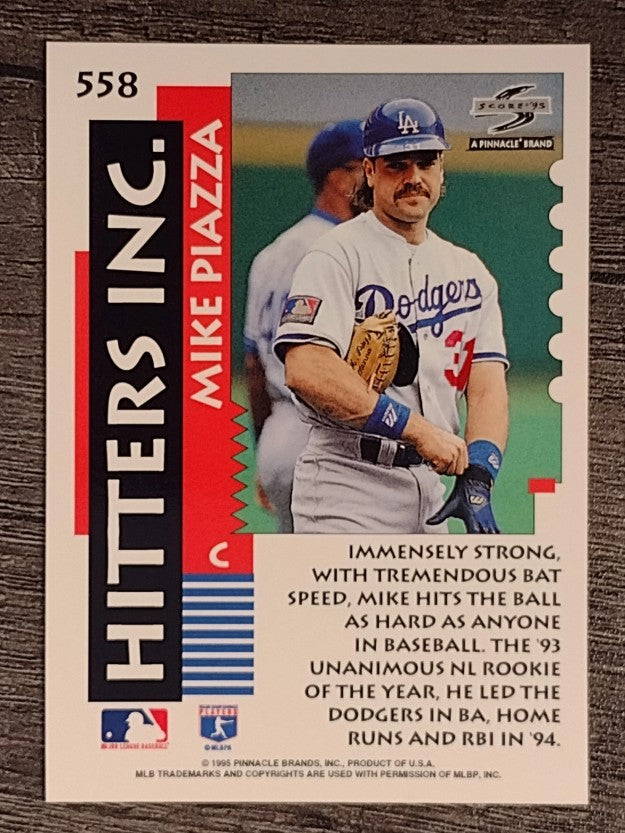 1995 Score #558 Mike Piazza HIT