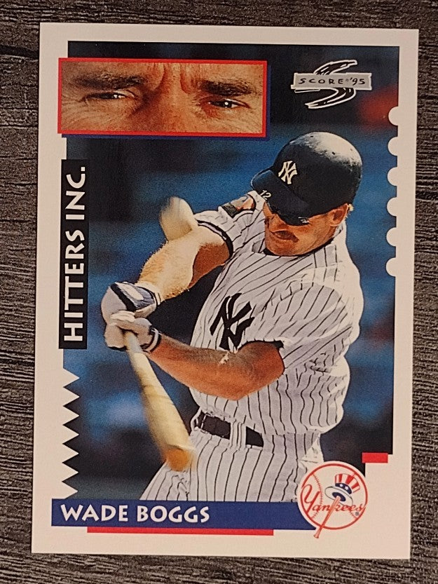 1995 Score #560 Wade Boggs HIT