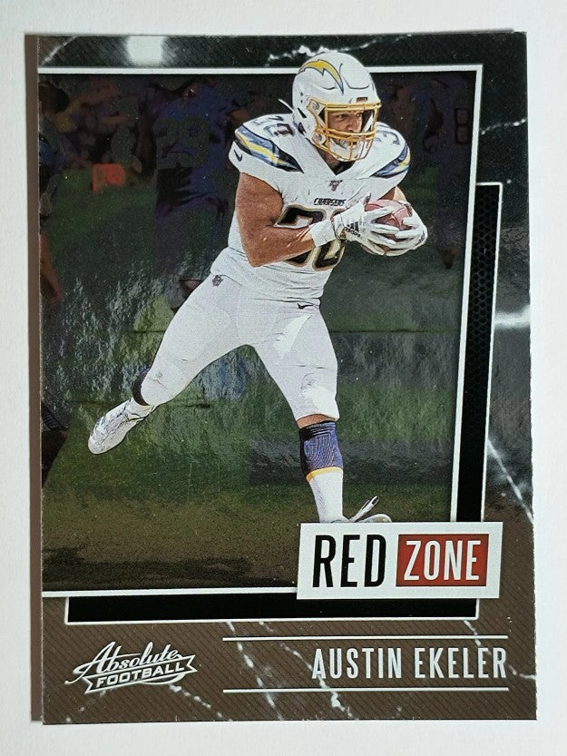 2020 Absolute Red Zone #20 Austin Ekeler