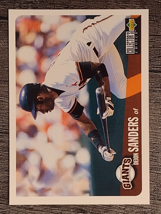 1996 Collector's Choice #306 Deion Sanders