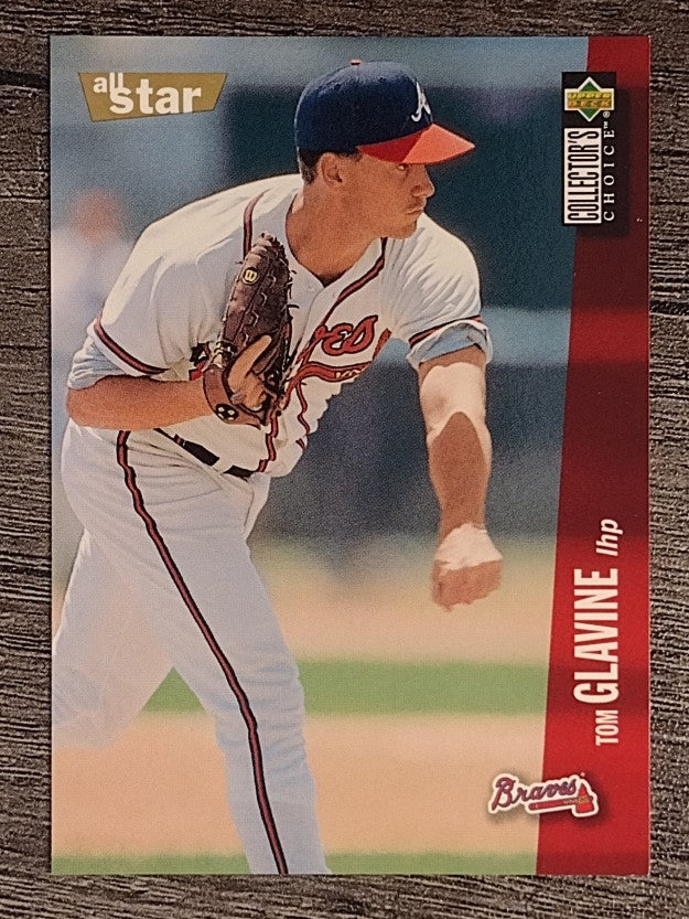1996 Collector's Choice #455 Tom Glavine