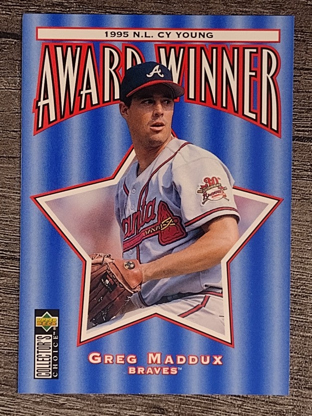 1996 Collector's Choice #709 Greg Maddux CY