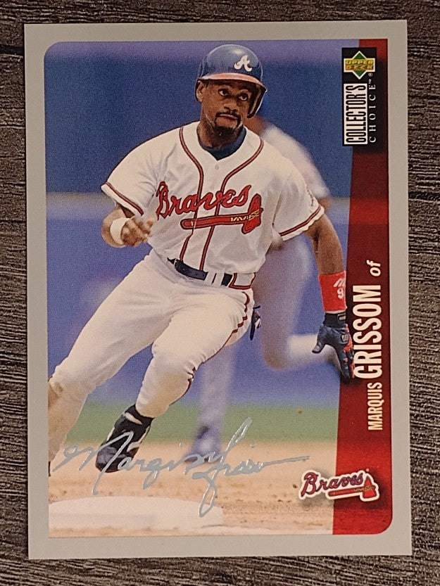 1996 Collector's Choice Silver Signature #41 Marquis Grissom