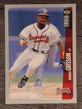 1996 Collector's Choice Silver Signature #41 Marquis Grissom