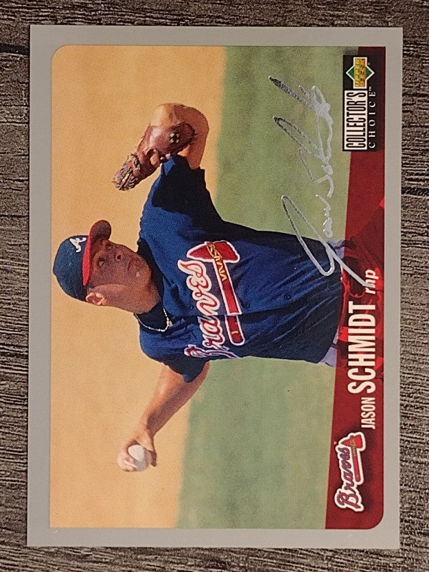 1996 Collector's Choice Silver Signature #48 Jason Schmidt