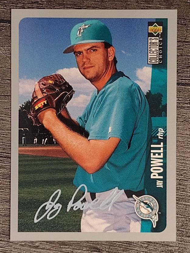 1996 Collector's Choice Silver Signature #559 Jay Powell