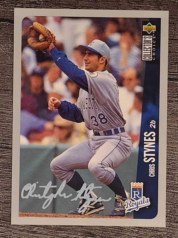 1996 Collector's Choice Silver Signature #578 Chris Stynes