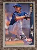1996 Collector's Choice Silver Signature #611 Kirk Rueter