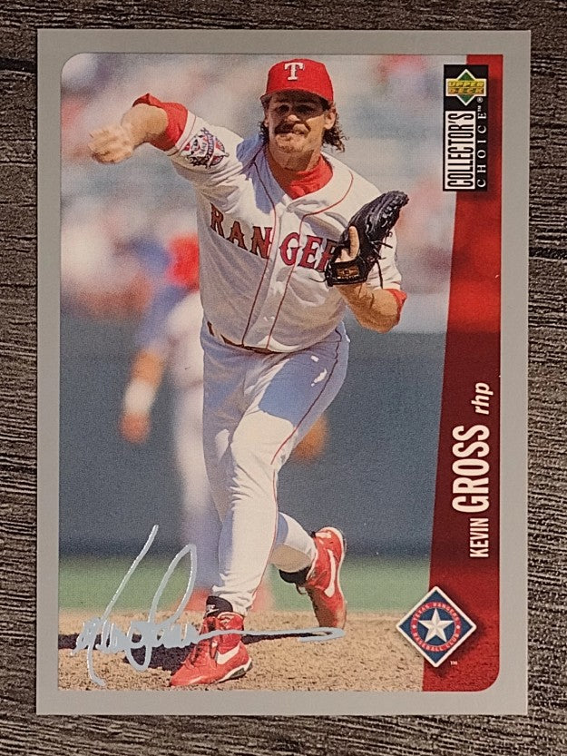 1996 Collector's Choice Silver Signature #733 Kevin Gross