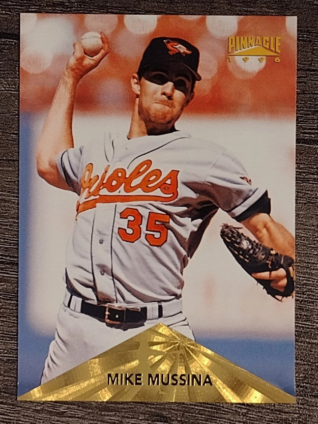 1996 Pinnacle #34 Mike Mussina