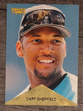 1996 Pinnacle #123 Gary Sheffield