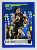 2020 Donruss Press Proof Blue #345 DeeJay Dallas RR