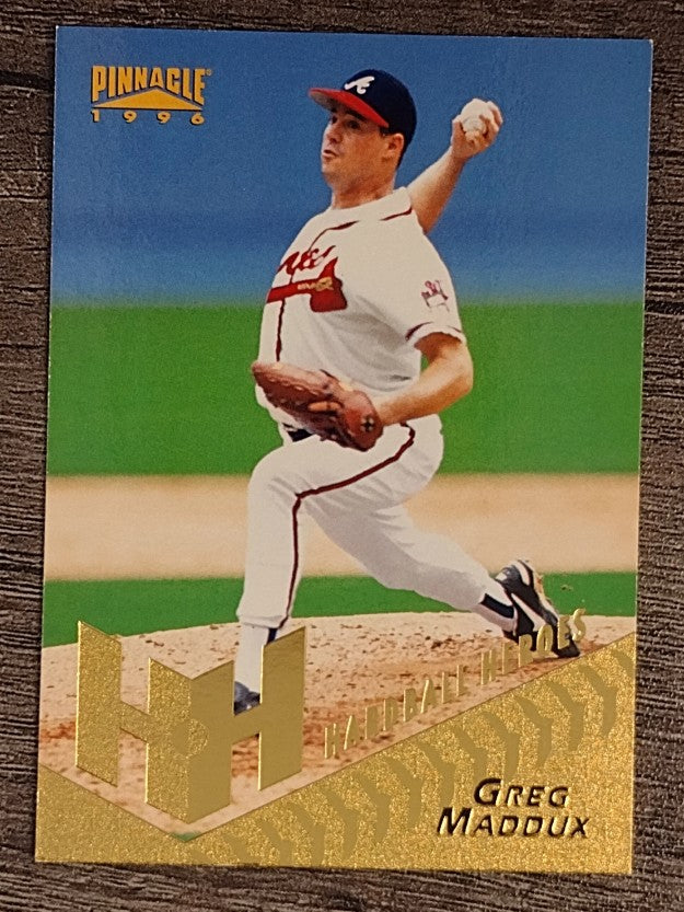 1996 Pinnacle #254 Greg Maddux HH