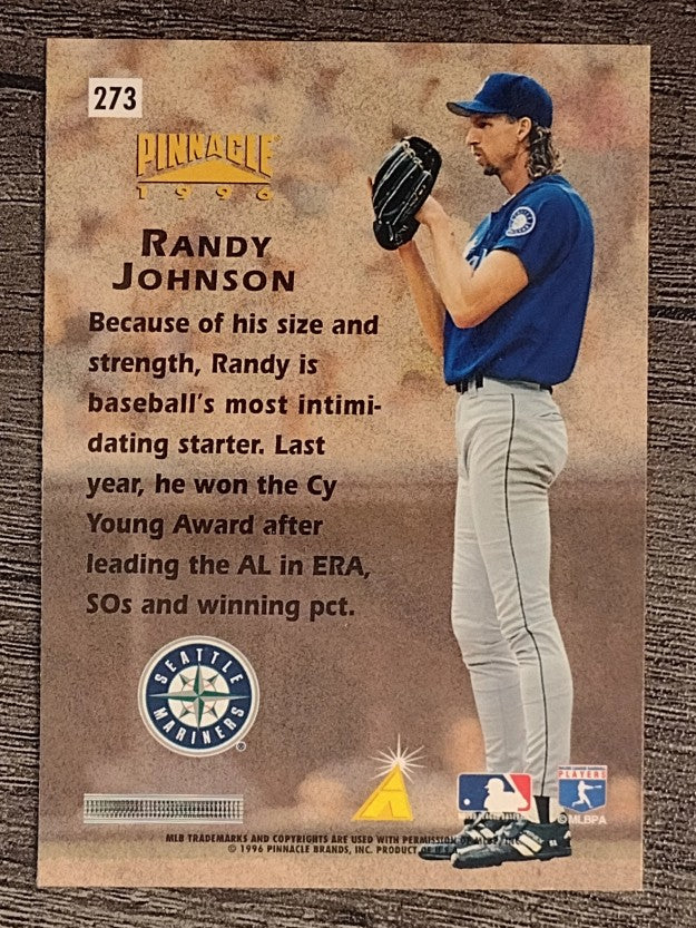 1996 Pinnacle #273 Randy Johnson HH