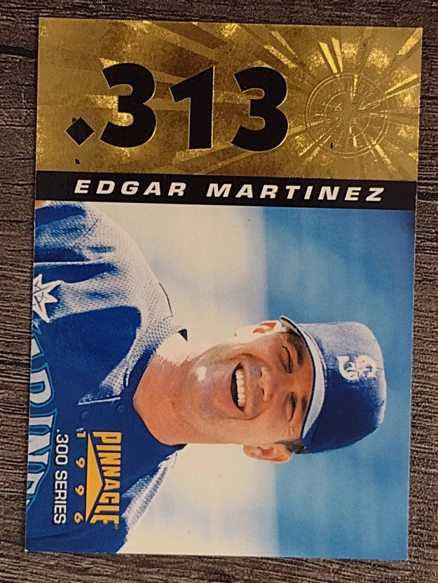 1996 Pinnacle #313 Edgar Martinez 300